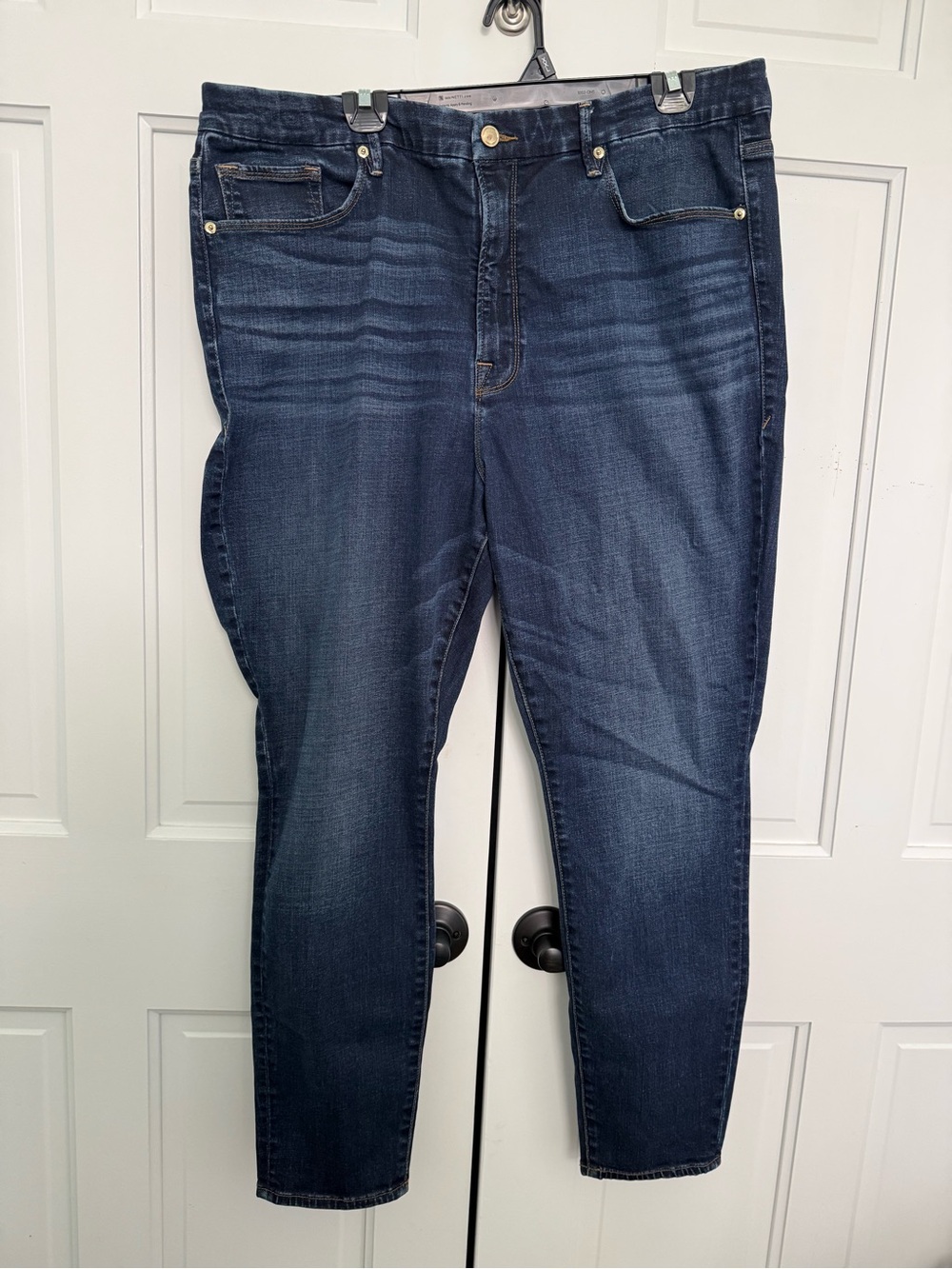 Good American Dark Blue Skinny Jeans